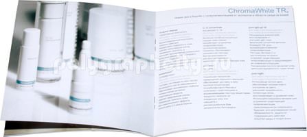 Рекламная брошюра «Каталог продуктов» по заказу компании DERMALOGICA