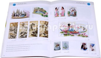 Рекламная брошюра наборов для вышивания по заказу компании RTO