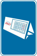 Печать настольных календарей на 2027 