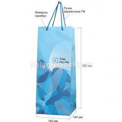 Пакет бумажный под бутылку ТИМ ДРАЙВ