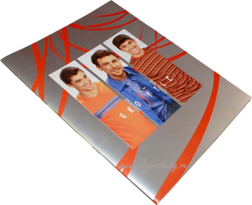 Рекламный каталог мод верхней мужской одежды фирмы GROSTYLE