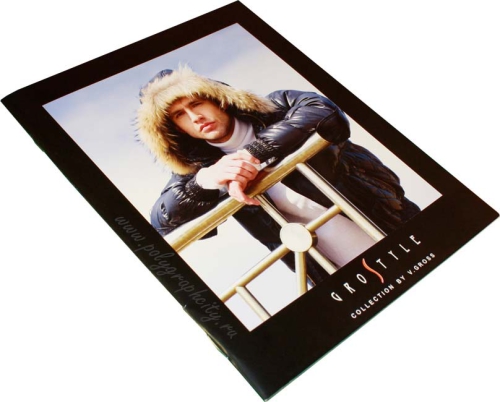 Рекламный каталог мод верхней мужской одежды фирмы GROSTYLE