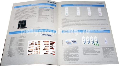 Рекламная брошюра КАТАЛОГ ПРОДУКЦИИ ПО УХОДУ ЗА ВОЛОСАМИ по заказу компании BEAUTYCOSM PROFESSIONAL