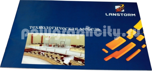Рекламная брошюра ТЕХНОЛОГИЧЕСКАЯ МЕБЕЛЬ по заказу компании LANSTORM