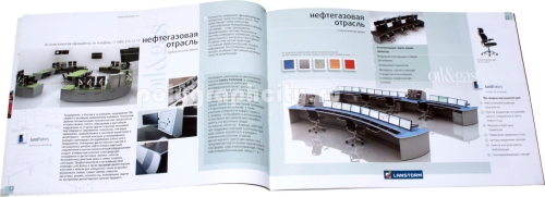 Рекламная брошюра ТЕХНОЛОГИЧЕСКАЯ МЕБЕЛЬ по заказу компании LANSTORM