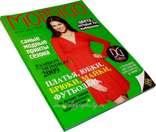 Рекламный каталог женской верхней одежды фирмы MONDIGO, 2009 г.