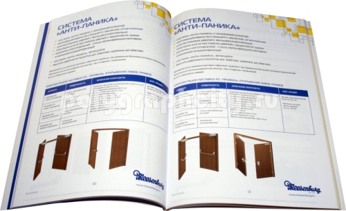 Рекламный каталог «Дверная фурнитура и аксессуары» по заказу компании МЕЕЗЕНБУРГ