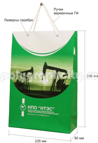 Пакет бумажный вертикальный НПО НТЭС